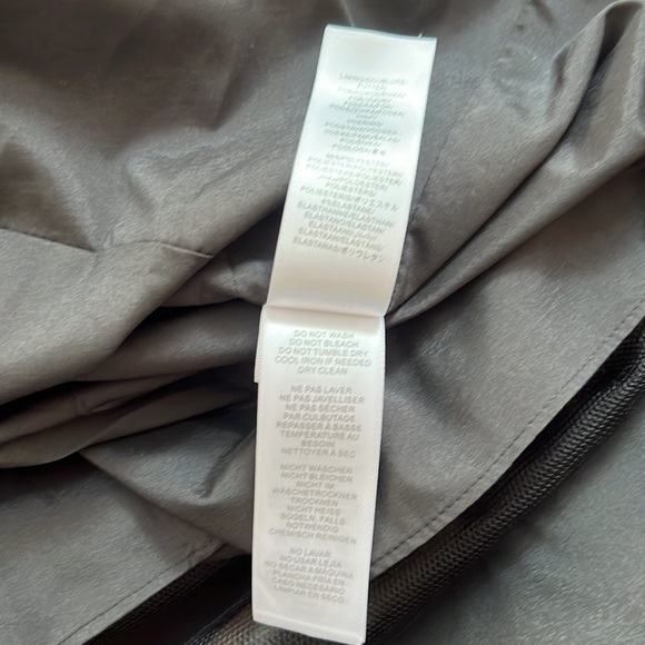 ADRIANNA PAPELL CREPE AND MESH ILLUSION MIDI FIT-FLARE COCKTAIL DRESS IN BLACK - Picture 12 of 13